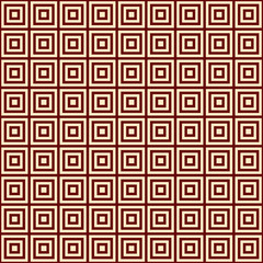 yellow square on a bordo background endless east pattern
