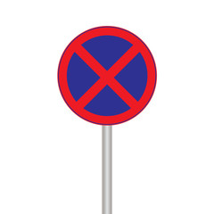 NO Stop  Sign Vector