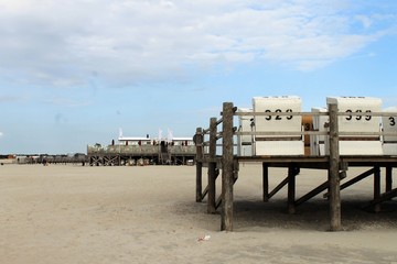 Der Strand von St. Peter-Ording.