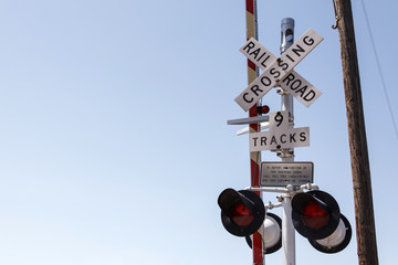 Railroad Crossing - Bahnübergang