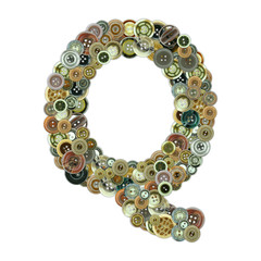Buttons letter