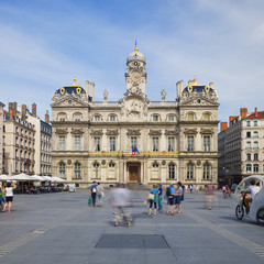 Fototapeta na wymiar Place des Terreaux