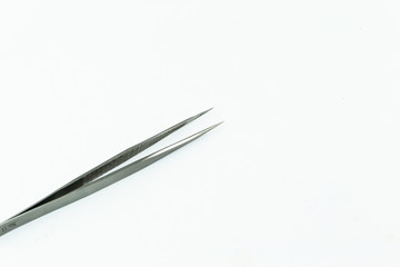 metal tweezers tools isolate