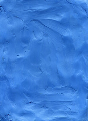 Bright Blue Plasticine Background Design Template
