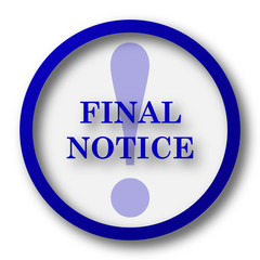 Final notice icon