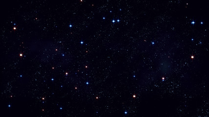 Fototapeta premium Star field space nebulae