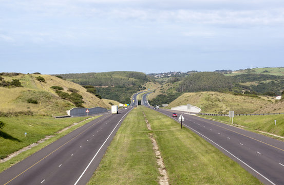 Motor Vehicles Travelling along Double Lane Highway
