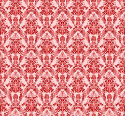 Vintage damask seamless background. Floral motif pattern.