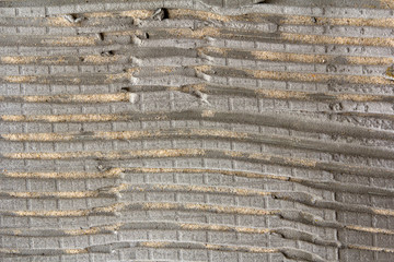 Striped concrete wall background