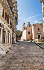 Old Town, Corfu, Greece