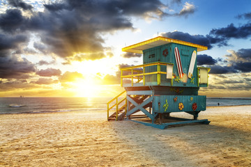 Miami South Beach sunrise