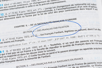 nationalit&eacute; fran&ccedil;aise, 