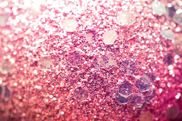 Pink pastel Glitter background