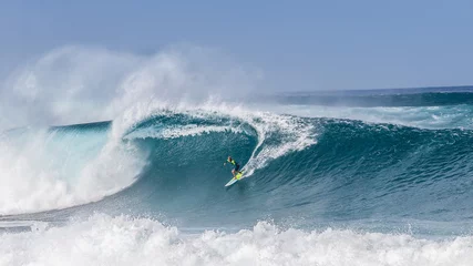 Fototapeten Surfing - Pipeline, Hawaii  © valentasf