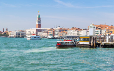 Fototapeta premium Skyline of Venice and Venetian Lagoon, Italy