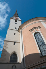 Fototapeta na wymiar Church in Bad Ischl, Austria