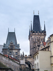 Fototapeta premium Charles Bridge Towers