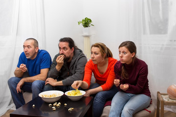 Spannende Fernsehsendung