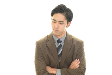 苦悩するビジネスマン