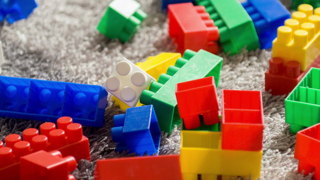 Colorful building set for children