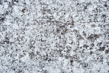 icy ground