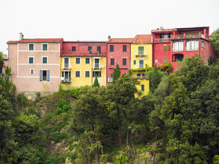 View of Portovenere, Cinque terre, Italy