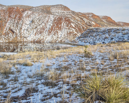 winter at Red Mountain Open Space