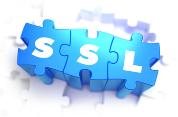 SSL - Text on Blue Puzzles.