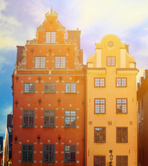 Naklejka premium Old Town of Stockholm