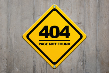 Page not found - 404