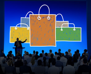 Shopping Bag Sale Capitalism Shopaholic Concept