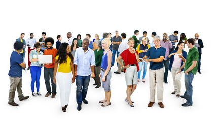 Fototapeta premium Community Casual People Communication Team Friendship Concept