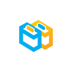 Department of Real Estate abstract vector sign