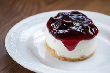 Blueberry cheesecake