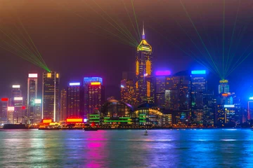 Raamstickers Hong Kong. © Luciano Mortula-LGM
