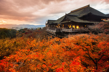 Kiyomizu-dera Temple in Kyoto, Japan