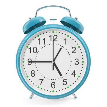 illustration of desktop alarm clock.