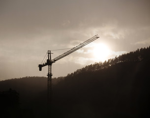 Construction crane