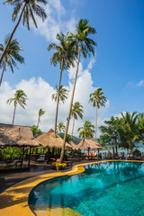 Fototapeta premium Beautiful tropical beach at island Koh Chang