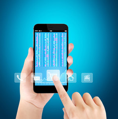 touch screen smartphone