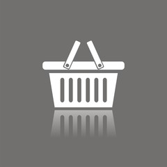Icono cesta de la compra FO reflejo