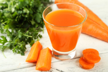 Glass of cucumber juice 