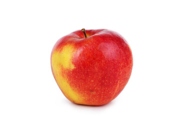 Red apple isolated on white