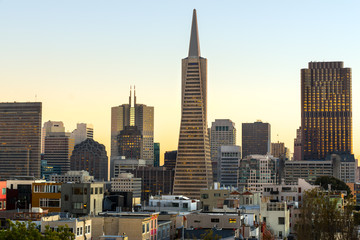 Naklejka premium San Francisco, California, USA.