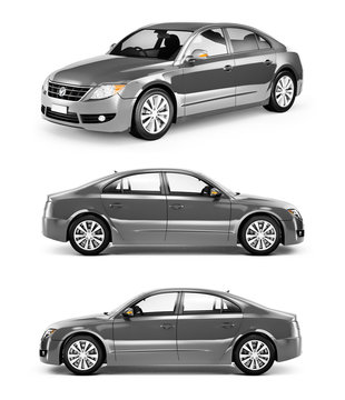 Contemporary Shiny Luxury Transportation Performance Concept