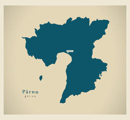 Modern Map - Parnu EE