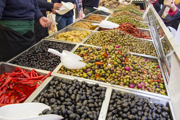 Various Marinated Olives