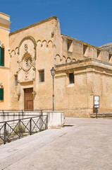 Fototapeta na wymiar Church of St. Domenico. Matera. Basilicata. Italy. 