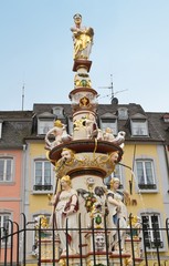 Obraz premium Petrusbrunnen in Trier