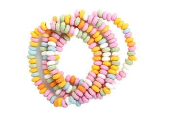 dragee. sweets, candy isolated